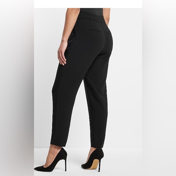 Express Super High Waisted Pleated Ankle Pants Size 12 - Picture 15 of 16
